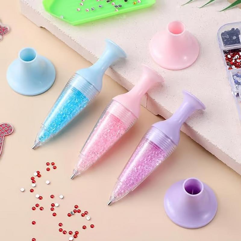 Embroidery Garments - クロスステッチ刺embroideryクロスステッチ、DIYクラフト、ダイヤモンドポイントドリルペン、5Dソーイングアクセサリー、花瓶シェイプポイントドリルペン