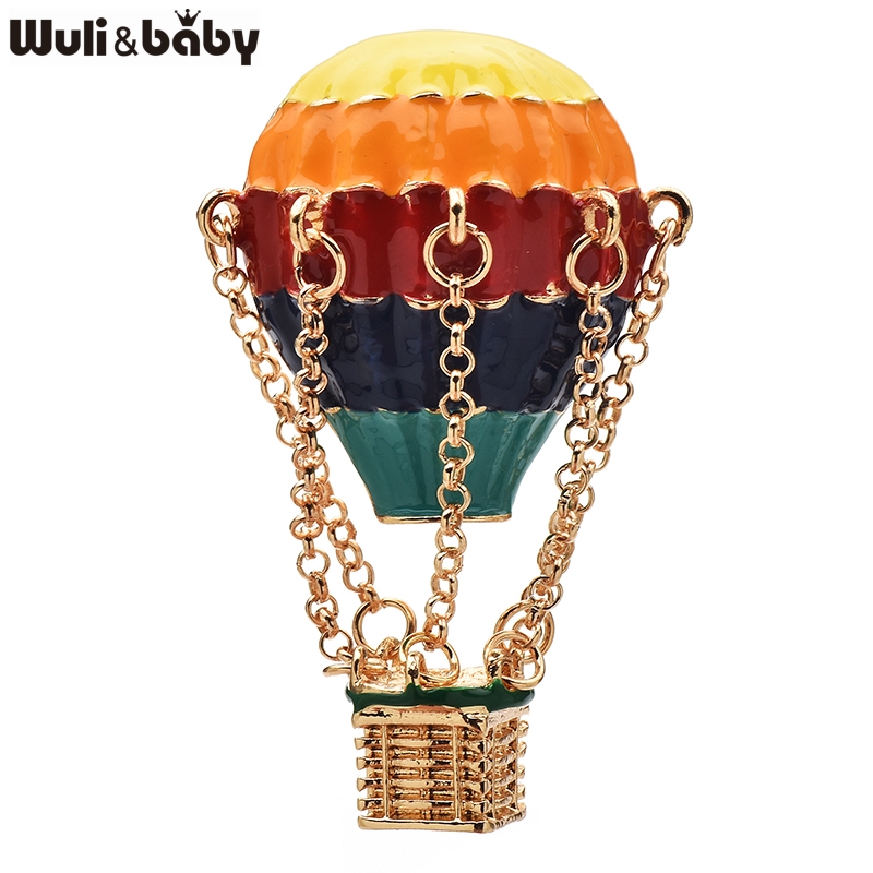 Wuli&baby マルチカラーエナメルバルーンブローチピン - Embroidery Bali のレビューと価格