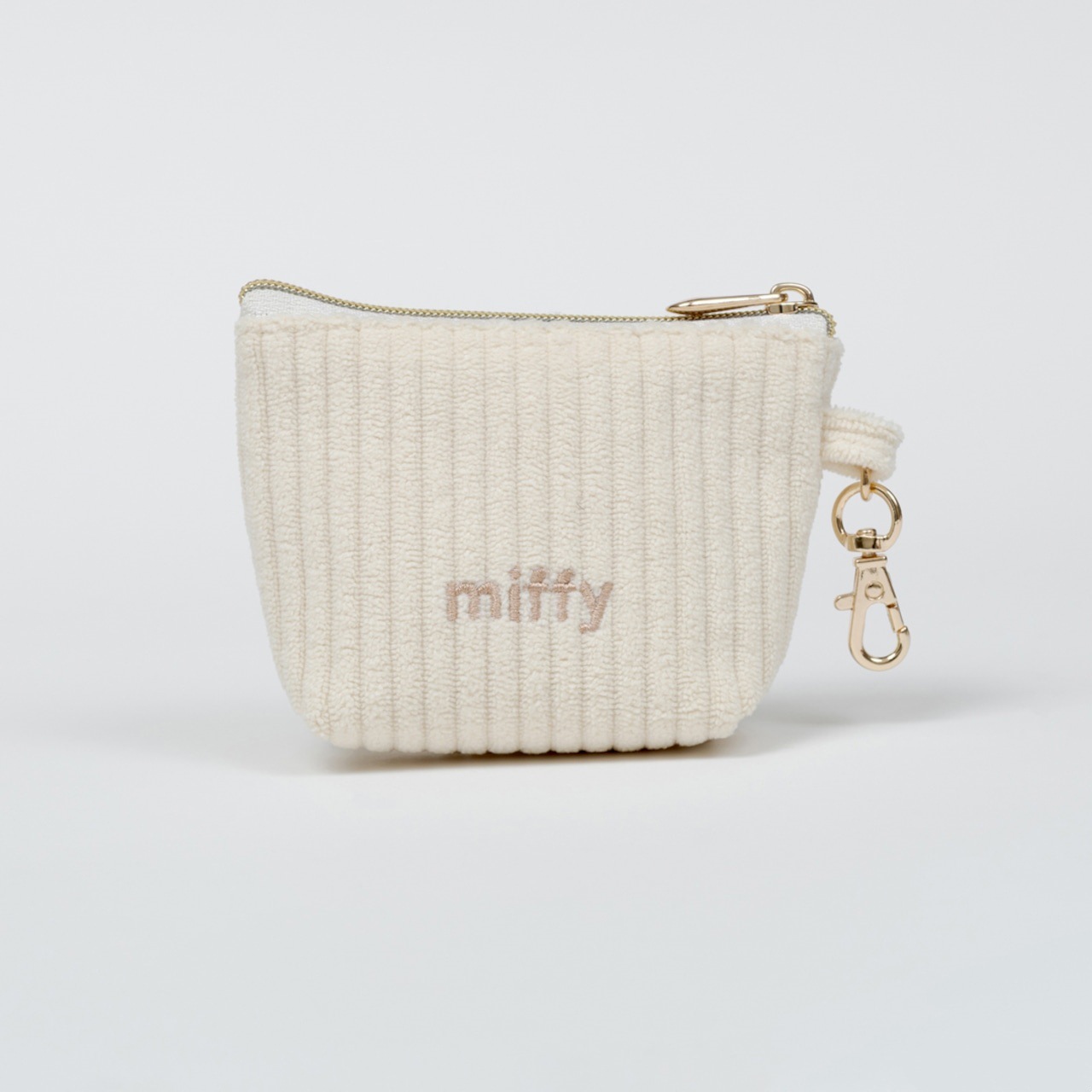 かわいいミッフィーのウサギ柄コーデュロイ刺繍コインケース、ク - Embroidery Bag のレビューと価格