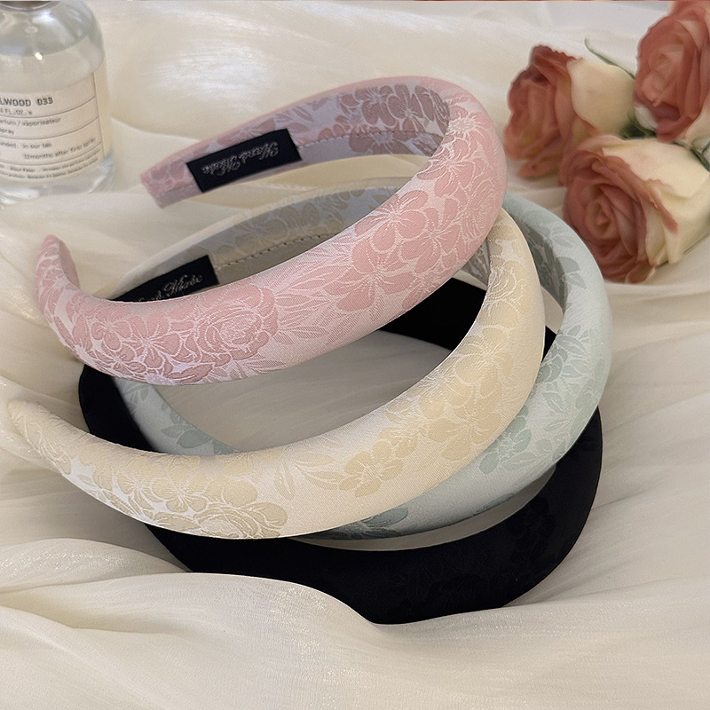 女性のための花の刺flowerが付いたヘッドバンド、エレガン - Embroidery Rose のレビューと価格