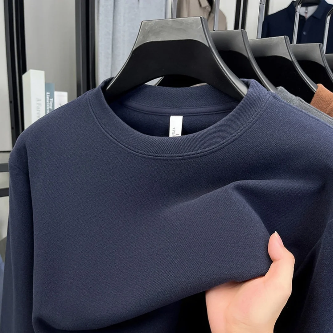 柔らかいコットン素材を使用した、高級ブランドのメンズ長袖ラウ - Embroidery Cotton Shirt のレビューと価格